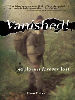 cover image of Vanished!